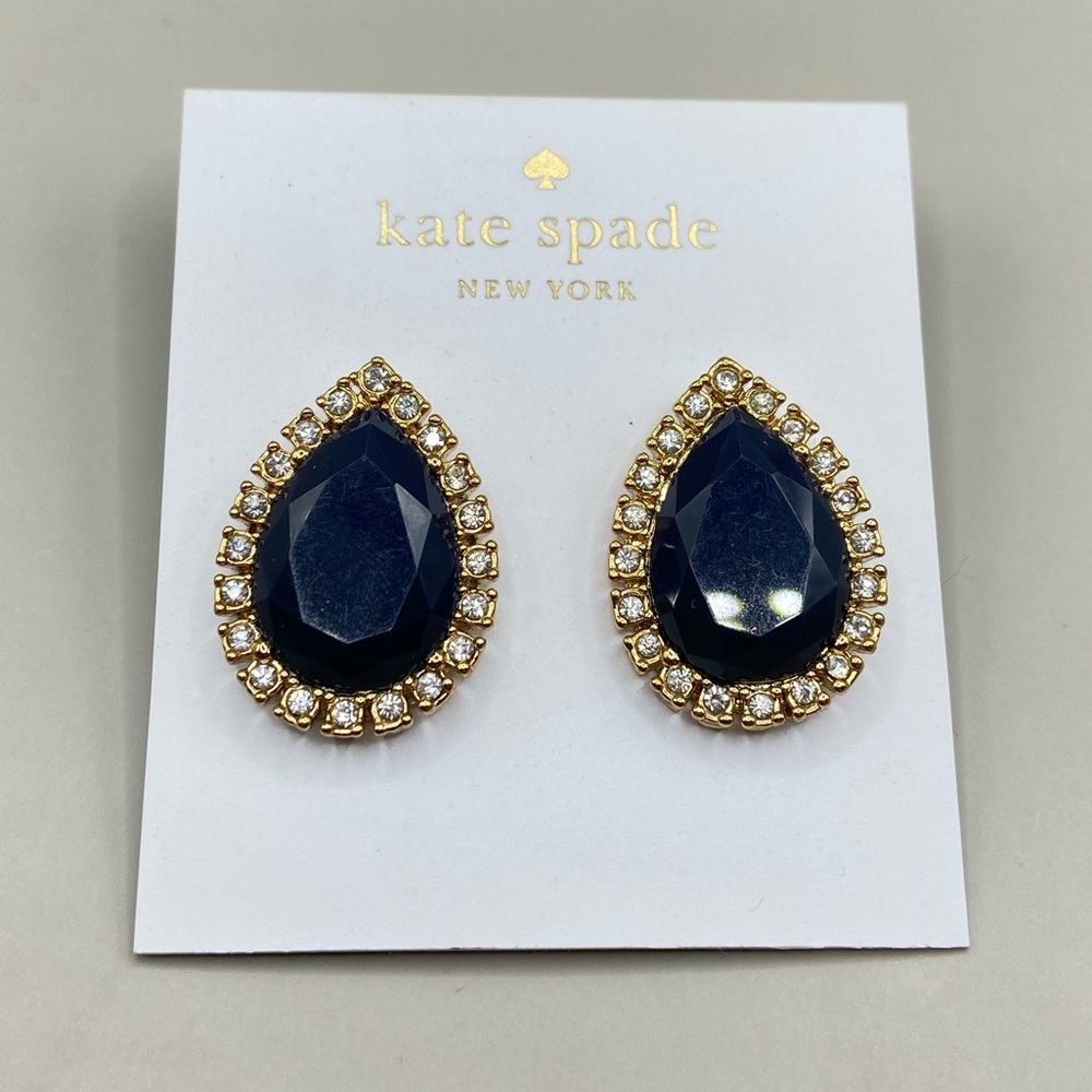 NWT Kate Spade Navy Balloon Bouquet Earrings